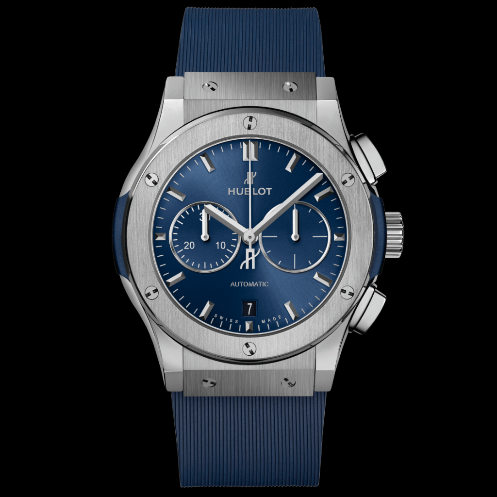 Classic Fusion Chronograph Titanium Blue