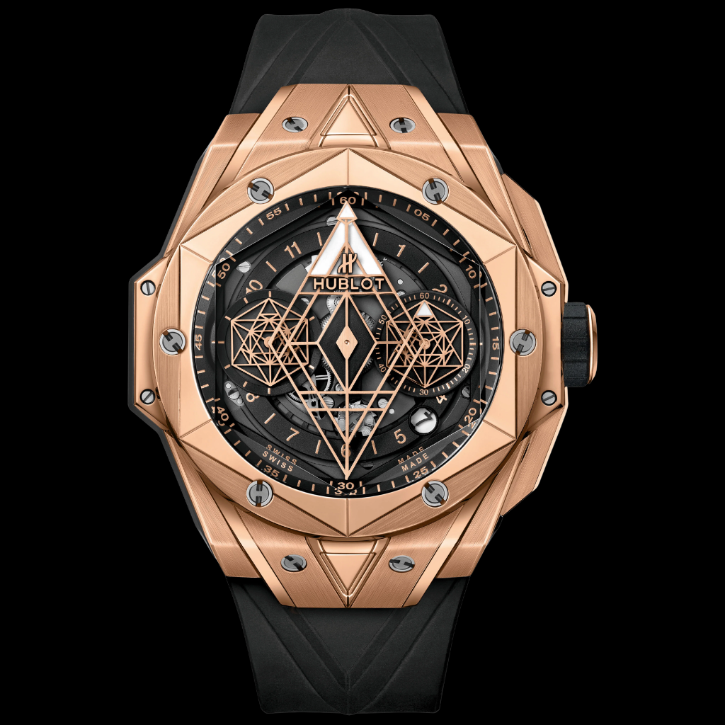 Hublot Big Bang Unico Sang Bleu II King Gold